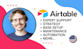 be your airtable specialist for project management, CRM, sales, marketing, etc
