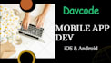 develop your android and ios mobile application