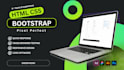 convert figma xd, and PSD to HTML with bootstrap 5 for responsive website