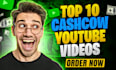 make top 10 cash cow youtube videos with professional editing