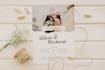 create a fancy wedding invitation card design