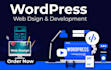 develop business wordpress website or web design