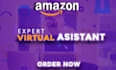 be your expert amazon fba virtual assistant
