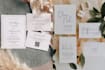 design amazing wedding stationery and welcome sign bundle