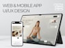 design modern mobile app ui ux for ios and android in figma