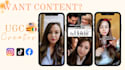 create ugc videos tiktok reels