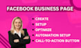 do facebook business page create, setup and optimize