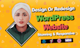 design or redesign wordpress website