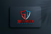 design a modern cyber security, security and technology logo