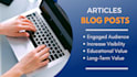 write SEO friendly articles, content, and creative slogans