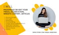 proofread or edit your thesis, dissertation, website content, articles