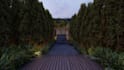 design a captivating garden and patio landscape