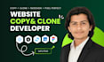 clone or redesign any website pixel perfect using react or nextjs