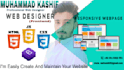 design responsive website in HTML CSS and bootstrap