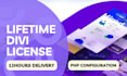 install divi theme in 12 hours with a lifetime license