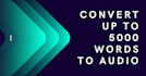 convert text to audio