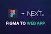 transform figma app UI designs into engaging react websites
