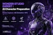 do 3d character rigging in wonder studio