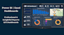 create professional power bi dashboards, reports, and data visualizations