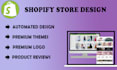 create shopify dropshipping website shopify one product store