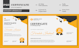 create certificate templates, diploma or award certificate