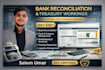 prepare bank reconciliation, financial data reconciliation in quikbooks online