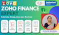 setup zoho books, zoho inventory, zoho invoice and zoho expense
