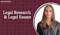 do legal research, write legal essays, and articles
