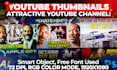 design viral clickbait youtube thumbnail