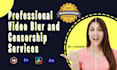 blur and censor anything in your videos or photo in 12 hours