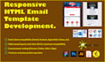 convert your figma PSD file into a responsive email template