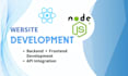 be a reactjs nodejs website developer and buildbackend apis for you