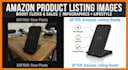 design amazon product listing images