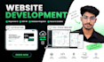 do website development as a full stack frontend and backend developer