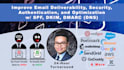 help improve email deliverability and security through dns, spf, dkim, dmarc