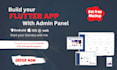 create custom flutter mobile app and admin panel