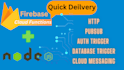 write firebase google cloud functions using node js