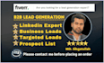 do b2b lead generation and email finding