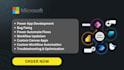 create power apps and power automate flows for your business