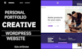 build a personal portfolio wordpress website