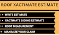 do professional roof xactimate estimate for insurance claim