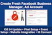 create fresh facebook business manager and ads account