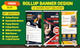 do roll up, retractable banner, sign, billboard, pull up, banner design