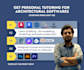 teach you architectural softwares like autocad, revit lumion and many more
