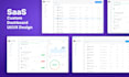 design unique web app, saas, dashboard, software