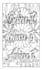 create coloring book pages featuring inspirational quotes, floral patterns kdp