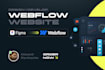 convert figma to webflow and develop a custom webflow site