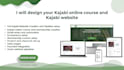 design your kajabi courses and kajabi website