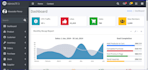 do templating the adminlte 3 on your provided database in  PHP quickly