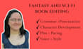 be your fantasy and science fiction book editor